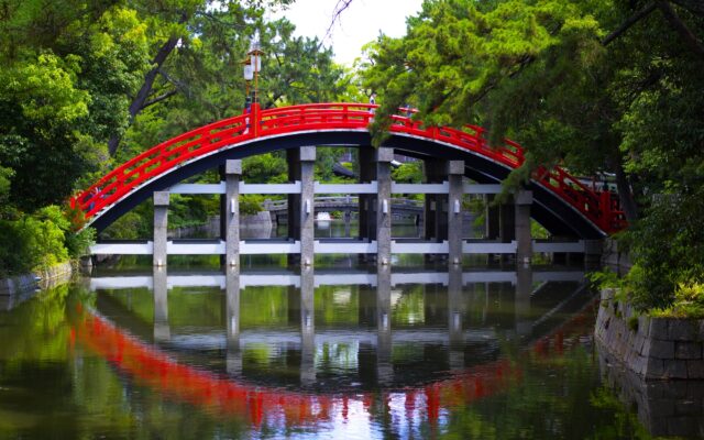 境内の風景